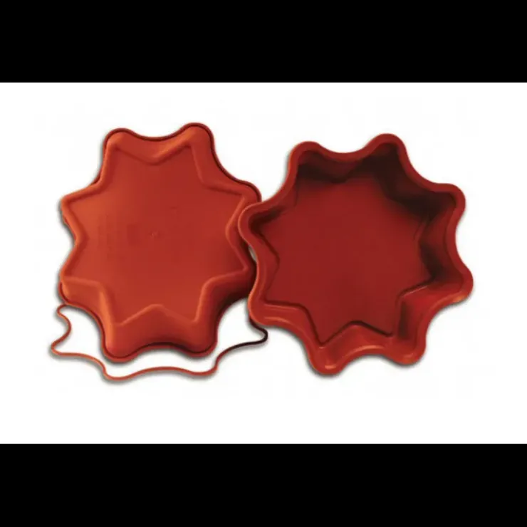 MALLARD FERRIERE Moule Etoile 8 Branches en Silicone