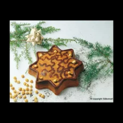 MALLARD FERRIERE Moule Etoile 8 Branches en Silicone