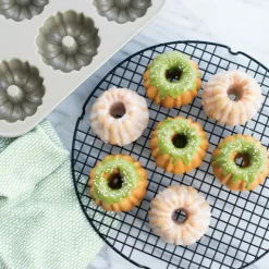 New NORDIC WARE Moule Mini Bundt Anniversaire (x6) Gold