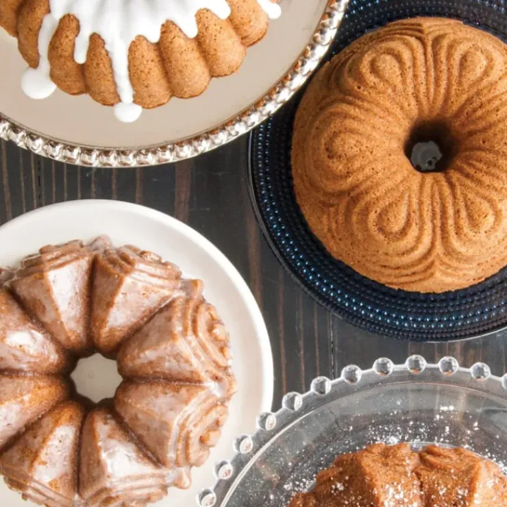 Discount NORDIC WARE Moule Mini Bundt Assortis (x4) Gold