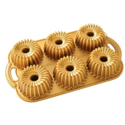 Discount NORDIC WARE Moule Mini Bundt Brilliance (x6) Gold