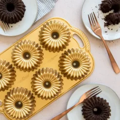Discount NORDIC WARE Moule Mini Bundt Brilliance (x6) Gold