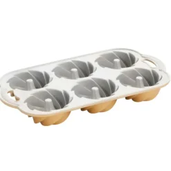 Clearance NORDIC WARE Moule Mini Bundt Héritage (x6) Gold