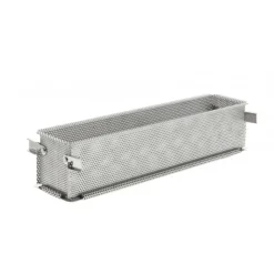 Discount DE BUYER Moule Pâté en Croûte Inox Perforé Pliable 35 x 7 cm x H 7,5 cm