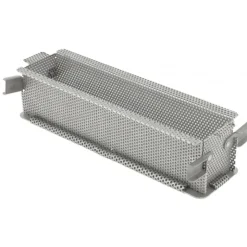 Outlet DE BUYER Moule Pâté en Croûte Inox Perforé Pliable 24 x 5 cm x H 6 cm