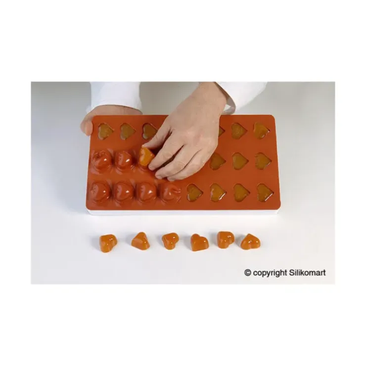 Hot SILIKOMART Moule Pâte de Fruit Bonbon 24 empreintes 6ml Professional