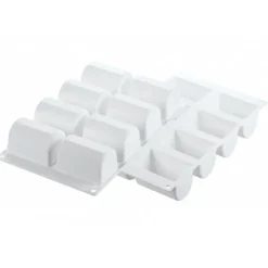 New SILIKOMART Moule Silicone 8 Bûchettes 7,5 cm x 5 cm Professional