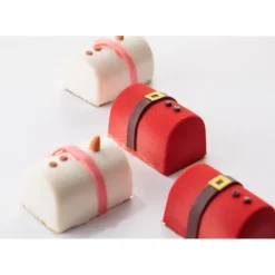 New SILIKOMART Moule Silicone 8 Bûchettes 7,5 cm x 5 cm Professional