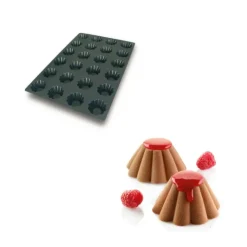 Sale SILIKOMART Moule Silicone 24 Briochettes Ø7,9 x 3,5 cm 84ml Professional