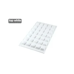 Best SILIKOMART Moule Silicone 35 Carré Bombé 5ml Professional