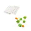 Outlet SILIKOMART Moule Silicone 15 Carrés Bombés 4 x 4 cm 30ml Professional