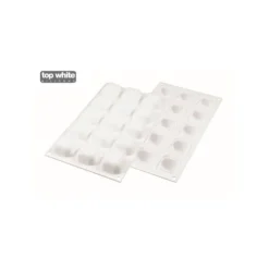 Outlet SILIKOMART Moule Silicone 15 Carrés Bombés 4 x 4 cm 30ml Professional