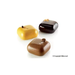 Outlet SILIKOMART Moule Silicone 8 Carrés Bombés 6,1 x 6,1 cm 100ml Professional