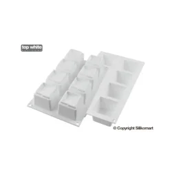 Hot SILIKOMART Moule Silicone 8 Cubes Kuadro 6 x 6 cm 150ml Professional
