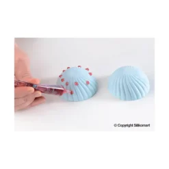 Sale SILIKOMART Moule Silicone 6 Demi Sphères Vrillées Ø 75 mm Professional