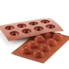 Clearance SILIKOMART Moule Silicone 8 Demi-sphères 5 cm x H 2,5 cm