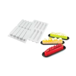 Hot SILIKOMART Moule Silicone 10 Eclairs 13x2,5 cm Professional