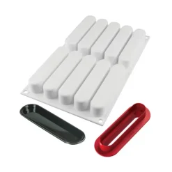 Hot SILIKOMART Moule Silicone 10 Eclairs 13x2,5 cm Professional