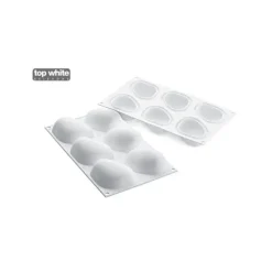 Hot SILIKOMART Moule Silicone 6 Galets 8,7 x 6,3 cm 110ml Professional