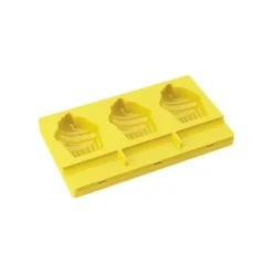 Sale PAVONI Moule Silicone à Glace Cupcake 5 x 7 cm (x3) Pavogel