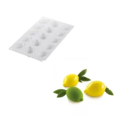 Best SILIKOMART Moule Silicone 15 Mini Citrons 58 x 38 x h27 mm 30ml Professional