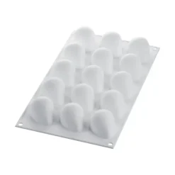 Hot SILIKOMART Moule Silicone 15 Mini Fraises 48 x 37 x H33 mm 30ml Professional