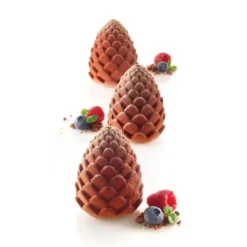 Hot SILIKOMART Moule Silicone 5 Pommes de Pin et Ananas 100ml Professional