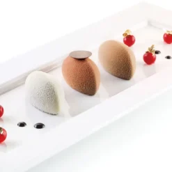 Sale SILIKOMART Moule Silicone 12 Quenelles 6,3 x 2,9 cm 24ml Professional