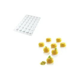 New SILIKOMART Moule Silicone 35 Rond Bombé 5ml Professional