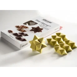 Sale SILIKOMART Moule Silicone 2 Étoiles Star Game 7,5 x 7,5 cm Professional