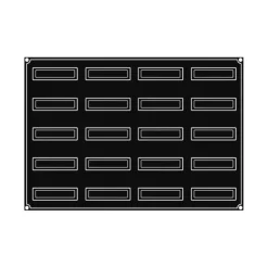 Clearance PAVOFLEX Moule Silicone Bande Inclinée 12 x 3 cm x H 3,5 cm (x20)