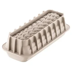 Clearance SILIKOMART Moule Silicone Bûche avec Quenelles 3D Design