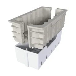 Hot SILIKOMART Moule Silicone Bûche Bougies 21,9 x 8,9 x H 7,6 cm