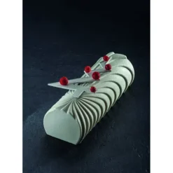 Hot PAVONI Moule Silicone Bûche Comète 25 x 8,8 cm x H 7,3 cm