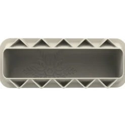 Hot SILIKOMART Moule Silicone Bûche Flocon 25 x 8,1 x H 5,8 cm