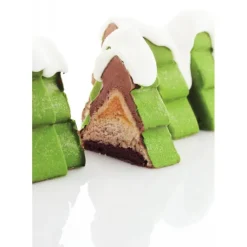 Online PAVONI Moule Silicone Bûche Sapin 25 x 9,7 cm x H 9,5 cm