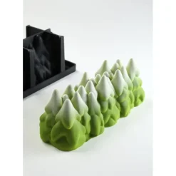 Discount PAVONI Moule Silicone Bûche Sapin Enneigé 25 x 9 cm x H 9,5 cm