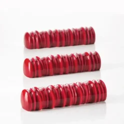 PAVONI Moule Silicone Bûche Sequoia 12,4 x 3,5 x H 3 cm (x14) Pavoflex