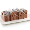 Hot SILIKOMART Moule Silicone Bûche Winter Village 21,8 x 8,8 x H 8 cm