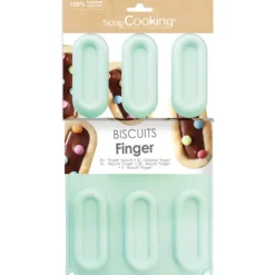 Sale SCRAPCOOKING Moule Silicone Biscuit Finger (x7)