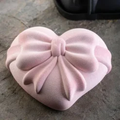 New PAVONI Moule Silicone Cadeau Coeur 18 x 16,2 cm x H 6,7 cm