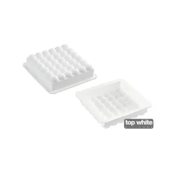 Online SILIKOMART Moule Silicone Carré Bubble Professional