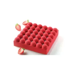 Online SILIKOMART Moule Silicone Carré Bubble Professional