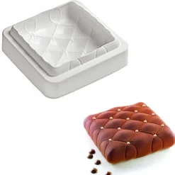 Outlet SILIKOMART Moule Silicone Carré Matelassé 160 mm