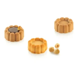 Hot SILIKOMART Moule Silicone Charlotte XS Ø 3,8 x H 1,8 cm (x18)