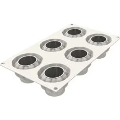 Outlet SILIKOMART Moule Silicone Citrouille Delica Ø 6,7 x H 5 cm (x6)