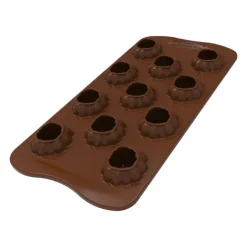 Best SILIKOMART Moule Silicone Citrouille Delica Chocolat Ø 3,2 x H 2,5 cm Easy Choc (x11)