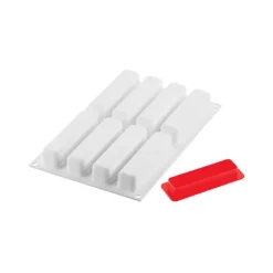 Discount SILIKOMART Moule Silicone Éclairs Stripe 13 x 2,8 cm x H 2,8 cm (x8) Professional