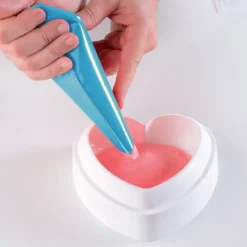 New SILIKOMART Moule Silicone Coeur Bombé 142 mm