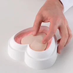 New SILIKOMART Moule Silicone Coeur Bombé 142 mm
